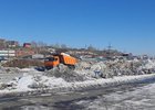 Свалка снега на «Фортуне». Фото ОНФ Иркутской области