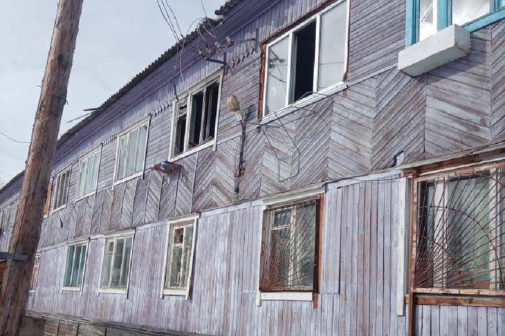 Последствия пожара в Усть-Илимске. Фото СУ СКР по Иркутской области