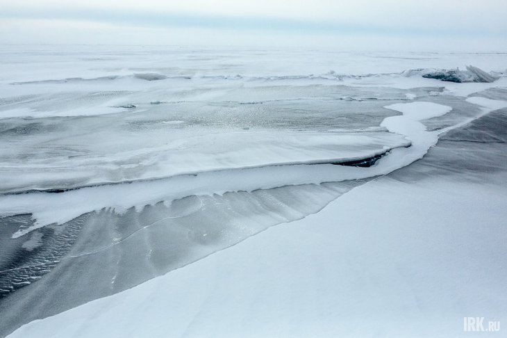 Лед Байкала. Фото IRK.ru