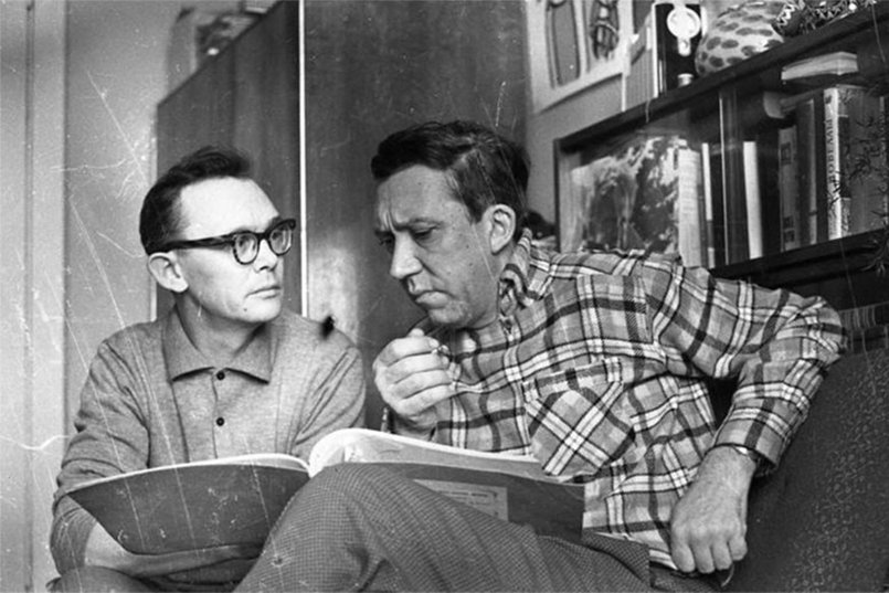 Леонид Гайдай и Юрий Никулин. Фото из архива «ГайдайЦентра»