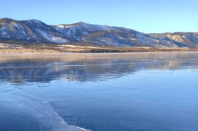 Зимний Байкал. Фото Екатерины Емелиной, IRK.ru
