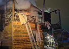 Пожар. Фото пресс-службы ГУ МЧС России по Иркутской области