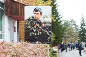 Отправка первого эшелона мобилизованных. Фото Маргариты Романовой, IRK.ru