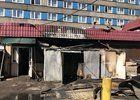 Сгоревшие помещения около гостиницы «Ангара». Фото пресс-службы прокуратуры Иркутской области