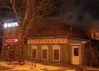 Горевшее кафе. Фото пресс-службы ГУ МЧС России по Иркутской области