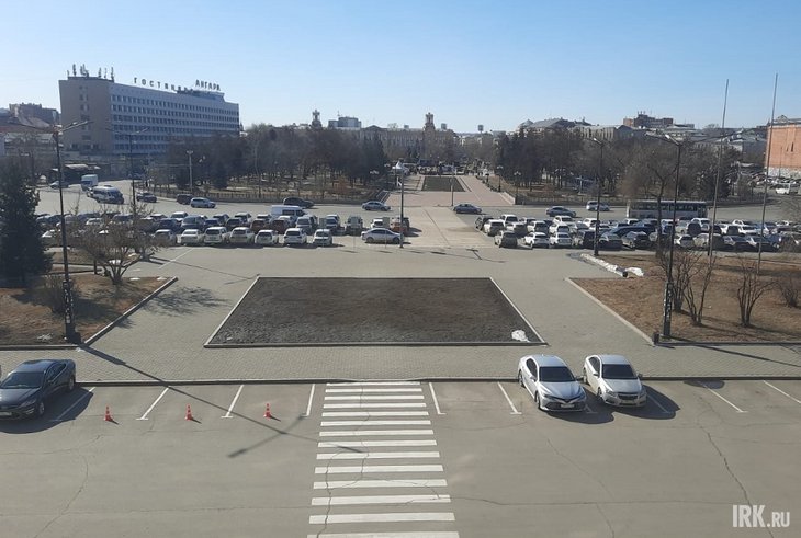 Сквер Кирова. Фото IRK.ru