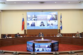 Заседание КЧС. Фото пресс-службы правительства региона
