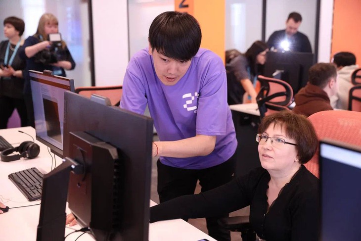 Открытие нового кампуса «Школы 21». Фото пресс-службы Сбера