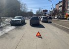 Авария на Трилиссера. Фото Госавтоинспекции Иркутска