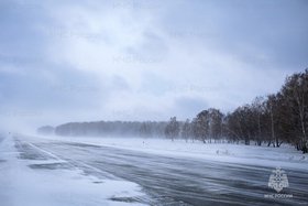 Метель. Фото ГУ МЧС России по Иркутской области