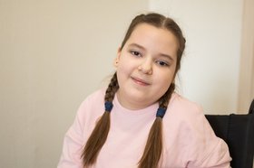 Настя Тетерина. Фото из архива семьи девочки