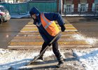 Уборка снега в Иркутске. Фото пресс-службы администрации города