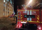 Пожар на улице Комсомольской в Братске. Фото ГУ МЧС России по Иркутской области