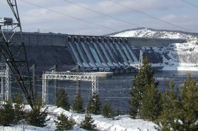 Усть-Илимская ГЭС. Фото пресс-службы правительства Иркутской области