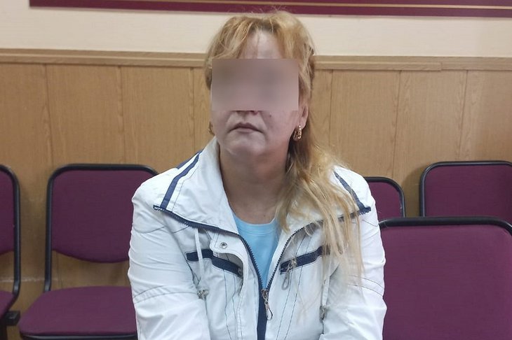 Подозреваемая в убийстве. Фото пресс-службы ГУ МВД России по Иркутской области