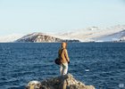 Турист на Байкале. Фото IRK.ru