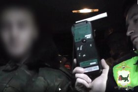 Задержанный подросток. Скриншот видео пресс-службы ГУ МВД России по Иркутской области
