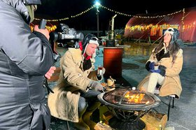 Съемки тревел-шоу. Фото Первого канала