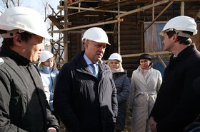 Специалисты завершили 30% реставрационных работ в Доме актера. Фото пресс-службы правительства региона
