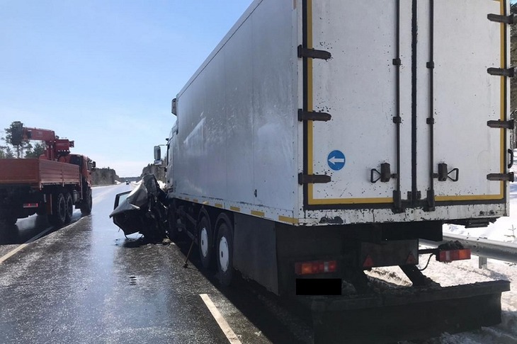 Авария. Фото пресс-службы СУ СК России по Иркутской области