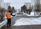 Уборка улиц Иркутска. Фото пресс-службы администрации города