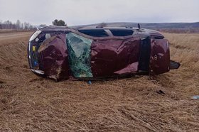 ДТП в Тайшетском районе. Фото пресс-службы ГУ МВД России по Иркутской области