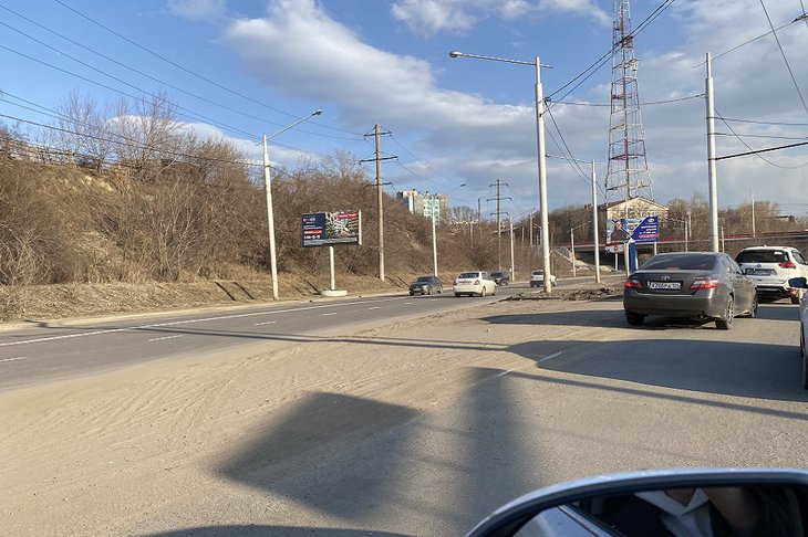 Въезда на Академический мост. Фото IRK.ru