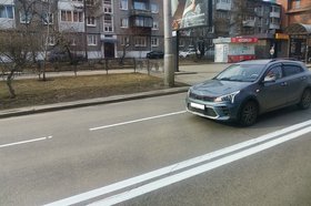Обновленная разметка. Фото пресс-службы администрации Иркутска