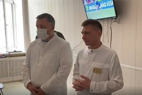 Скриншот видео из телеграм-канала Игоря Кобзева