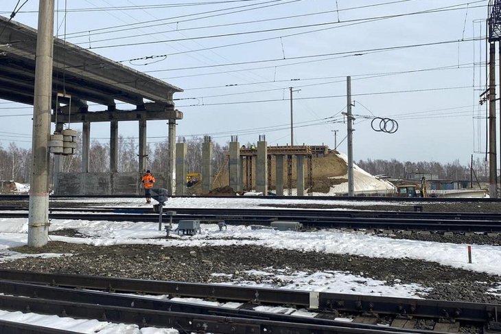 Путепровод на станции Батарейной. Фото пресс-службы городской думы Иркутска