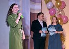 Предстваитель ПСБ Ольга Мансурова на награждении победителей конкурса «Безопасное колесо». Фото предоставлено ПСБ