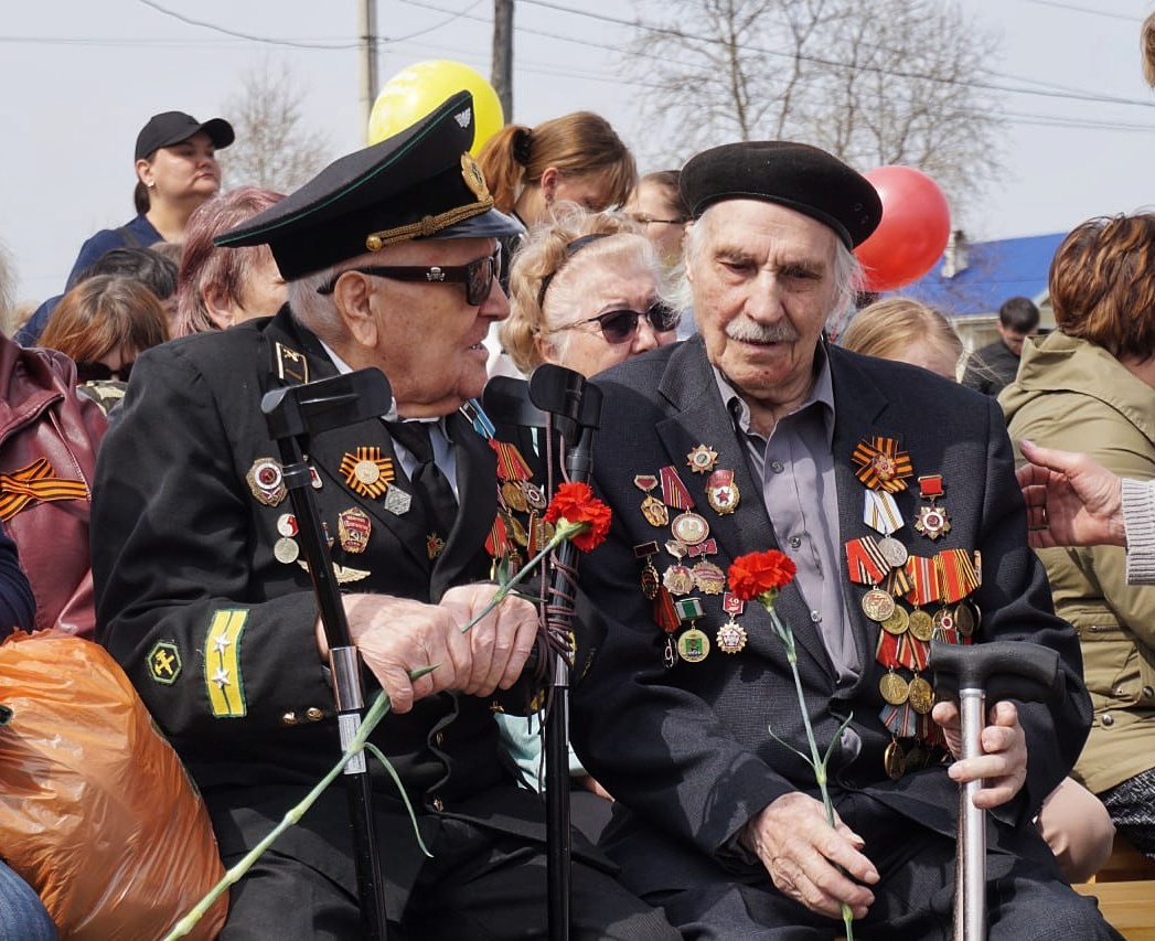 Ветераны Налимов Константин Николаевич и Валюхов Иван Ефимович