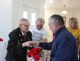 В Новолисихе поздравили  ветерана Дмитрия Белозёрова с Днем Победы