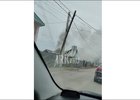 Пожар в Маркова. Скриншот видео Ларисы Хроменковой
