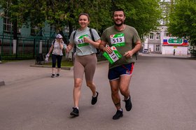 Участники Зеленого марафона в 2021 году. Фото Дарьи Эйвазовой, IRK.ru