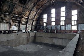 Пострадавший от пожара «Олимпиец». Фото из телеграм-канала правительства Иркутской области
