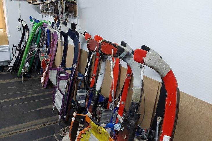 Сани. Фото пресс-службы правительства Иркутской области