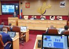 17 мая в Заксобрании прошел Муниципальный час. Фото IRK.ru