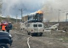 Горящий вагон. Фото пресс-службы Восточно-Сибирской транспортной прокуратуры