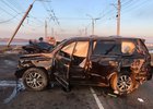 Машина после аварии. Фото пресс-службы ГУ МВД России по Иркутской области