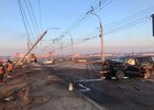 Место аварии. Фото пресс-службы ГУ МВД России по Иркутской области