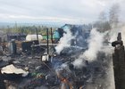 Место пожара. Фото прокуратуры Иркутской области