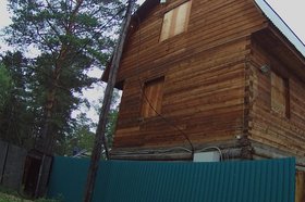 Дом, где обнаружили майнинговое оборудование. Фото «Иркутскэнергосбыта»