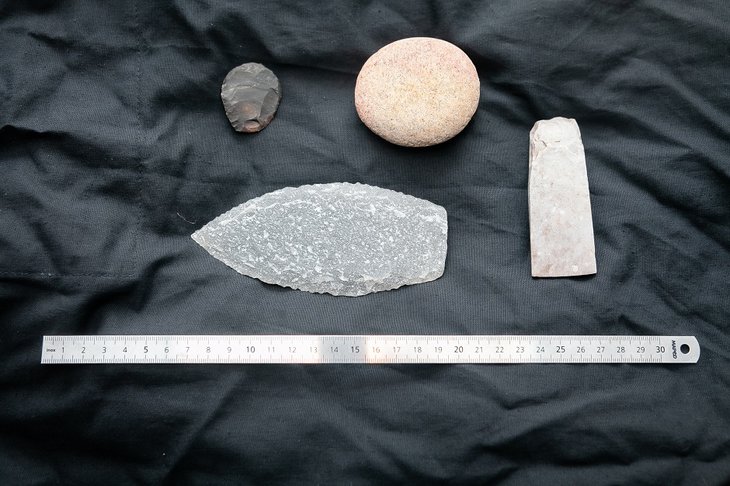 Найденные артефакты. Фото с сайта ИРНИТУ