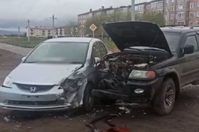 ДТП. Скриншот видео пресс-службы ГУ МВД России по Иркутской области