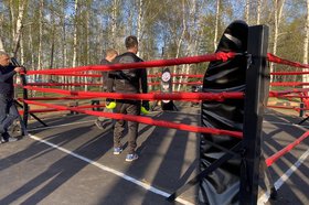 Боксерская площадка. Фото Элины Халтановой, IRK.ru