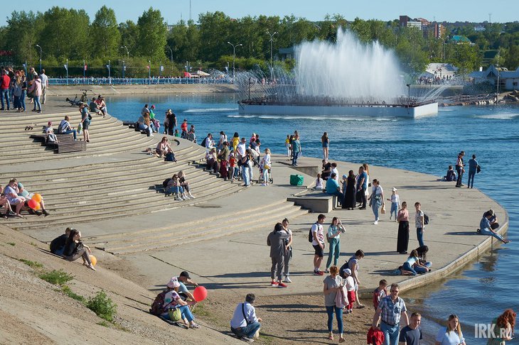 Иркутяне на День города в 2022 году. Фото Маргариты Романовой, IRK.ru