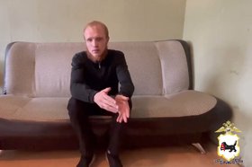 Один из задержанных. Скриншот видео МВД Медиа