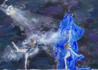Рисунок Даши Рядовской «Мамины наставления»
