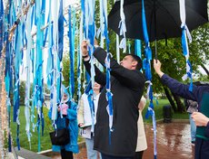 Одно из посланий оставил глава города: «Пожелал Иркутску добра и процветания».